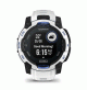 Instinct 3 – 45 mm, Solar Whitestone with Whitestone/Bolt Blue Band - 010-02934-03 - Garmin